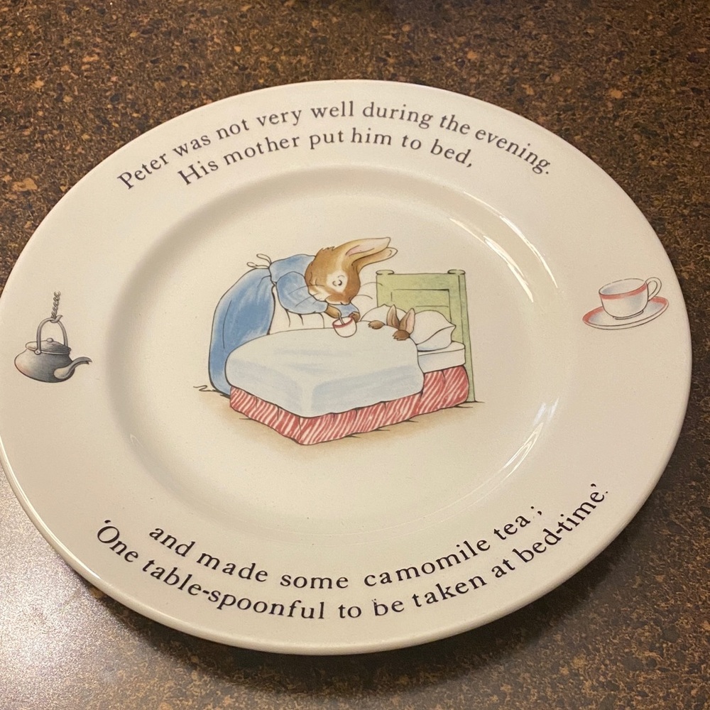 Wedgwood Peter Rabbit Plate